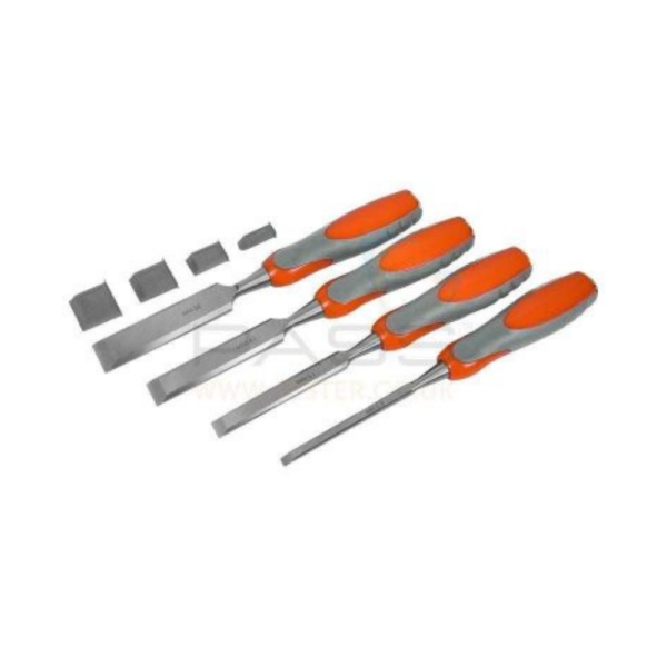 Wood Chisel Set – 4 piece set: 6.5, 13, 19 & 25mm