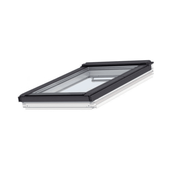 VELUX Manual Centre-Pivot Low Pitch Triple Glazing White Painted 114x118cm GBL SK06 S10G03