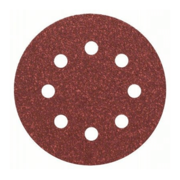 Random Orbit Sanding, Expert for Wood 115 mm, G60, 8 Holes, 5 Pack