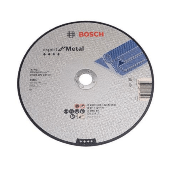 Bosch 230mm x 3mm Expert for Metal Cutting Disc Straight