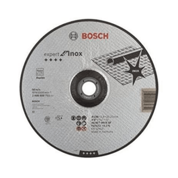 Bosch 230mm x 1.9mm Expert for Inox Rapido Cutting Disc Straight