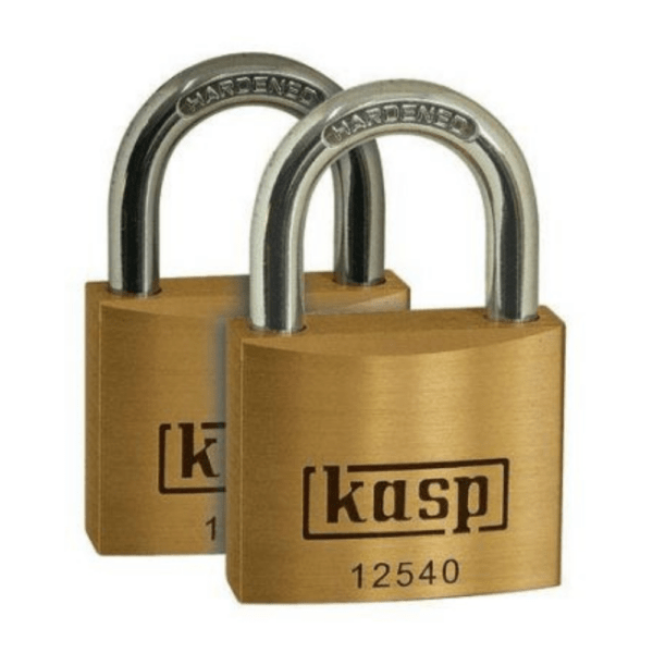 Premium Brass Padlock – 40mm – Twin