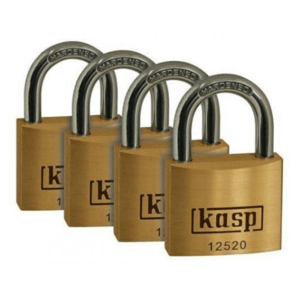 Premium Brass Padlock – 20mm – Quad