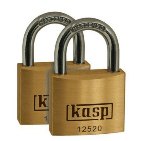 Premium Brass Padlock – 20mm – Twin