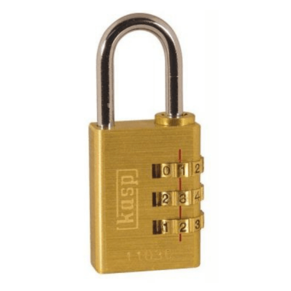 Brass Combination Padlock – 30mm