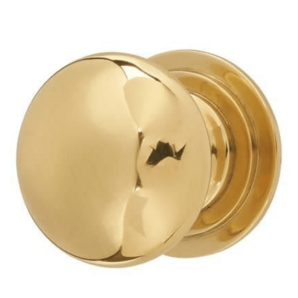 32mm Ball Top Knob – Plated Brass