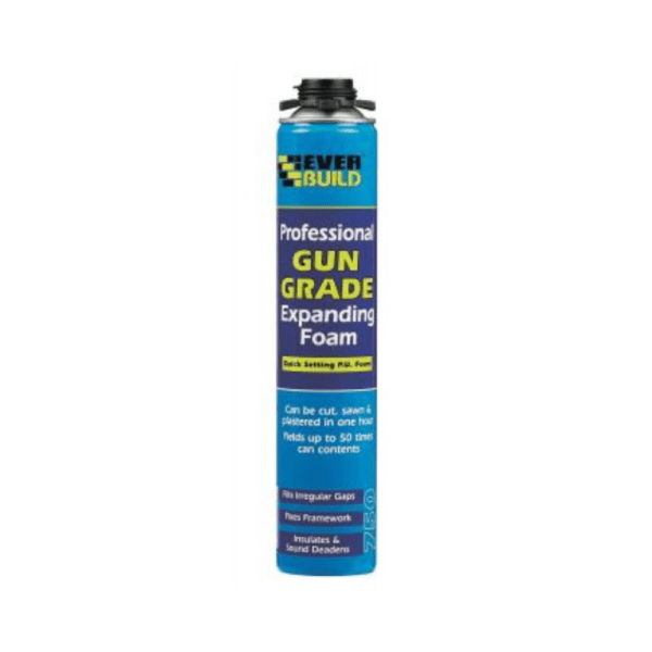 EVERBUILD GUN GRADE EXPANDING FOAM 750ML