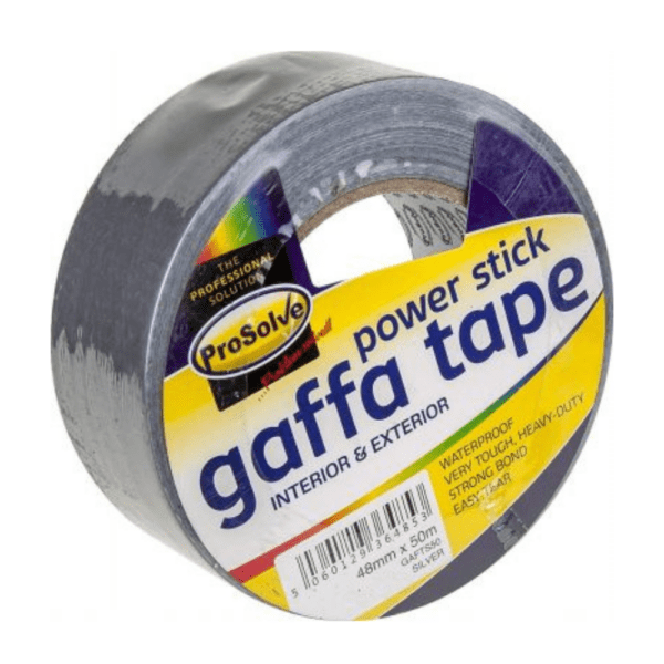 Prosolve Gaffa Tape Silver 50mm x 50m