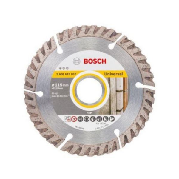 Bosch Diamond Disc Standard for Universal 115mm x 22.23mm