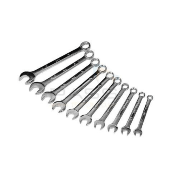 Metric Combination Spanner Set – 10 piece set: 7-16mm