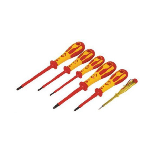 C.K DextroVDE Screwdriver Slotted Parallel & PZD Set of 6