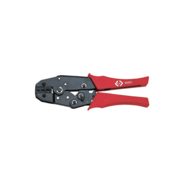 C.K Ratchet Crimping Pliers For Insulated Terminals Red Blue & Yellow