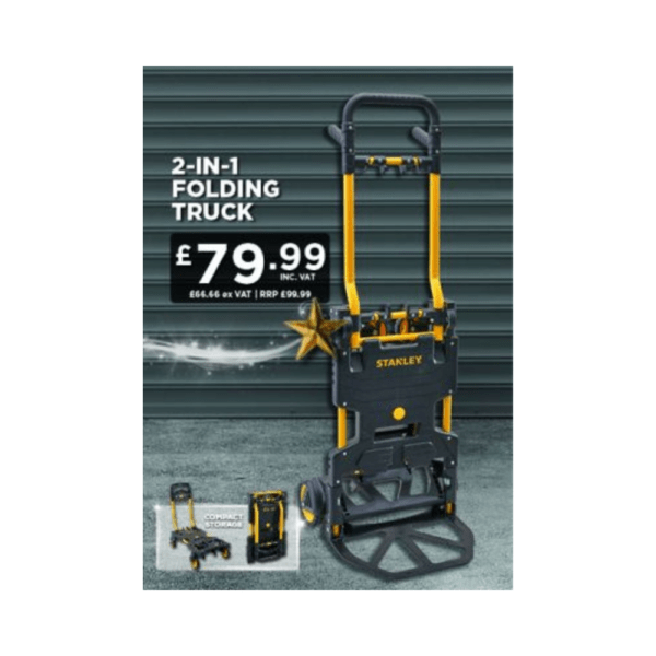 Stanley 2-in-1 Folding Truck