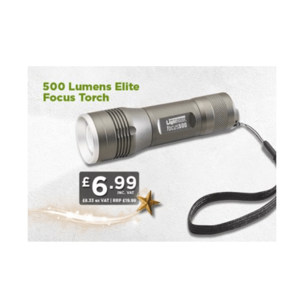 Lighthouse 500 Lumens Elite Focus Torch