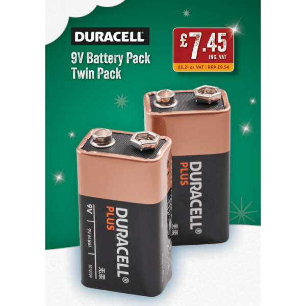 Duracell 9V Battery Pack