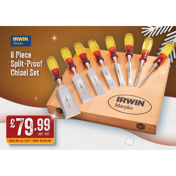 Irwin Marples 8 Piece Chisel Set