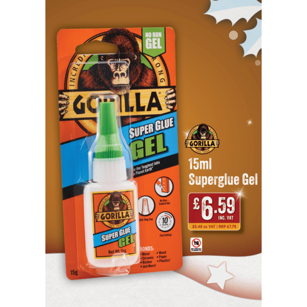 Gorilla Glue15ml Superglue Gel