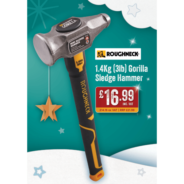 1.4Kg (3lb) Gorilla Sledge Hammer