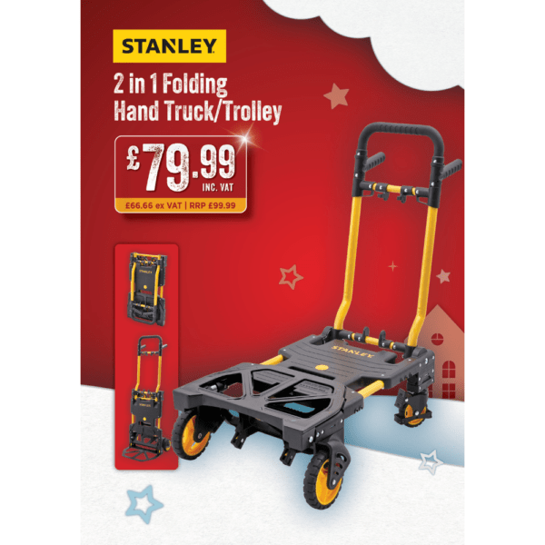 Stanley 2 in 1 Folding Hand Truck/Trolley