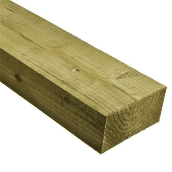 3.6Mtr X 47 X 200mm C24 Treated Regularised KD Carcassing Timber (8 x 2)